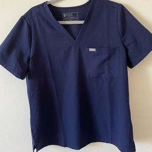 Catarina One Pocket FIGS Scrub Top